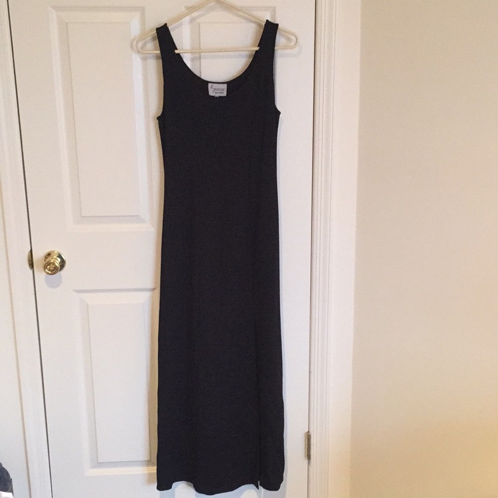 Lynn Ritchie Silver long black dress